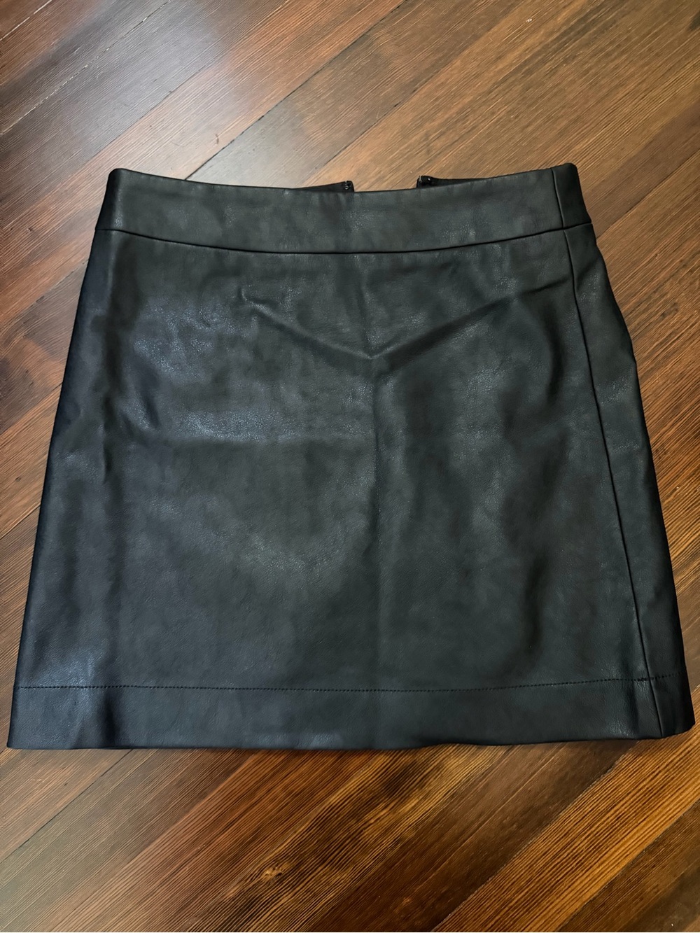 J. Crew Faux Leather Mini Skirt